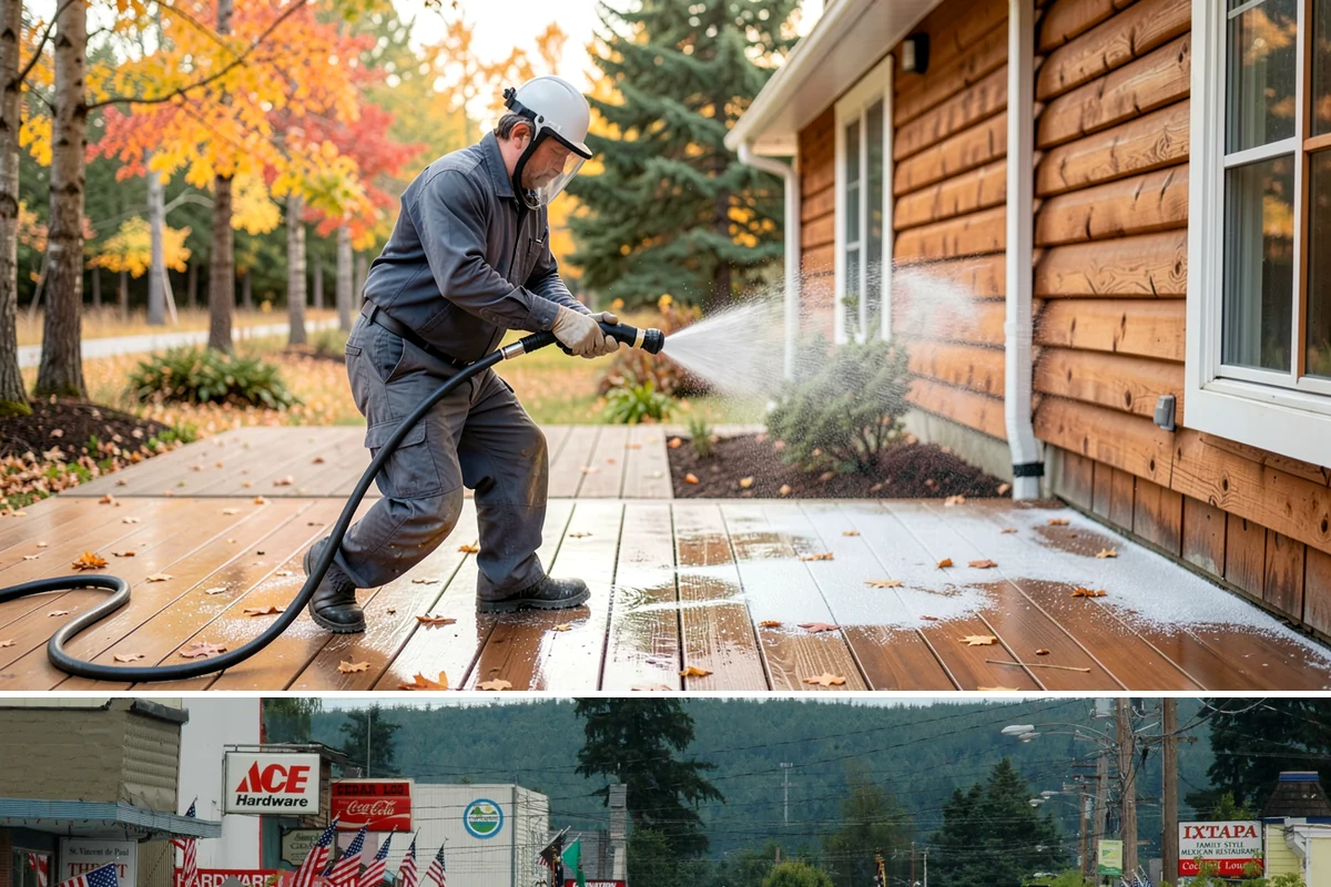 Real Estate Exterior Cleaning in Carnation, King County, WA - Available year-round, with service timed to each listing or transaction deadline regardless of season.