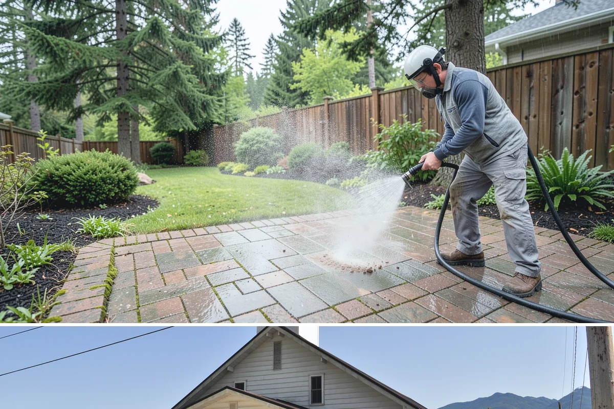 Real Estate Exterior Cleaning in Concrete, Skagit County, WA - Available year-round, with service timed to each listing or transaction deadline regardless of season.