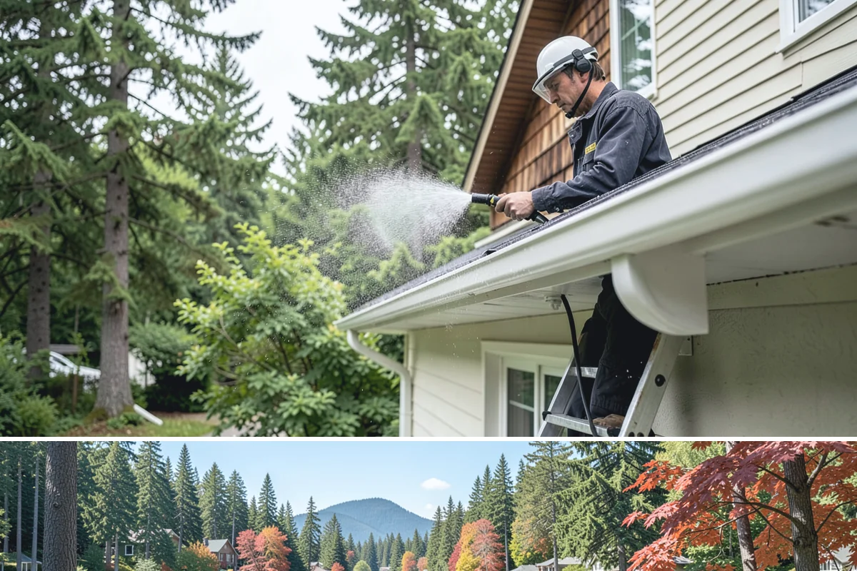 Real Estate Exterior Cleaning in Covington, King County, WA - Available year-round, with service timed to each listing or transaction deadline regardless of season.