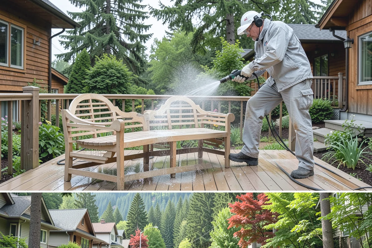 Real Estate Exterior Cleaning in Darrington, Snohomish County, WA - Available year-round, with service timed to each listing or transaction deadline regardless of season.
