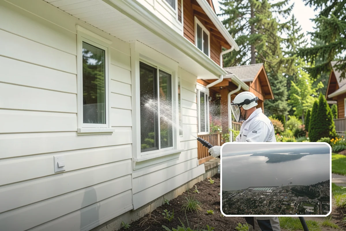 Real Estate Exterior Cleaning in Des Moines, King County, WA - Delivers dependable turnaround for tight real estate timelines