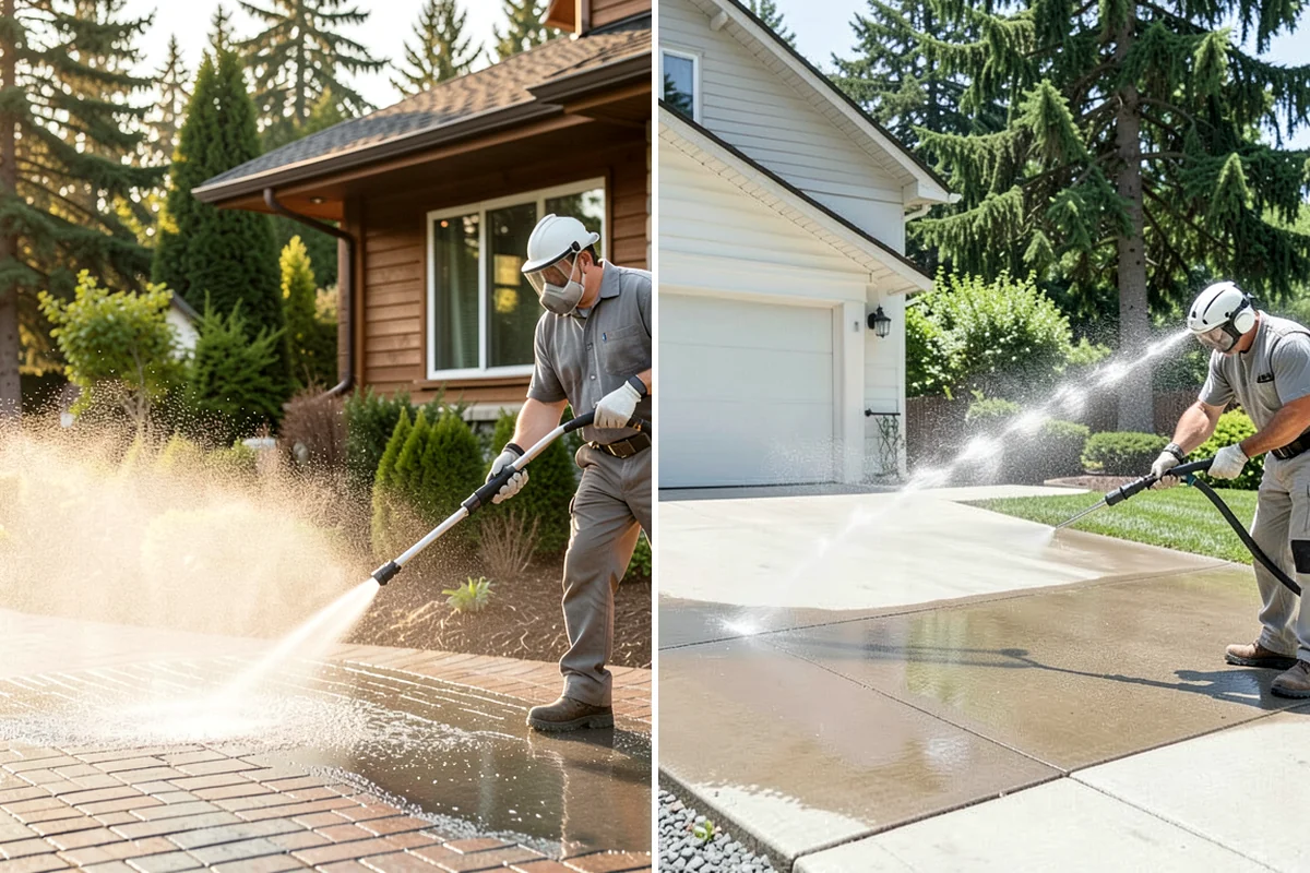 Real Estate Exterior Cleaning in DuPont, Pierce County, WA - Confirm the property list and required completion dates