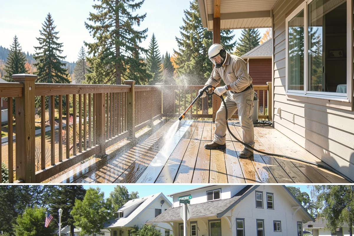 Real Estate Exterior Cleaning in DuPont, Pierce County, WA - Available year-round, with service timed to each listing or transaction deadline regardless of season.