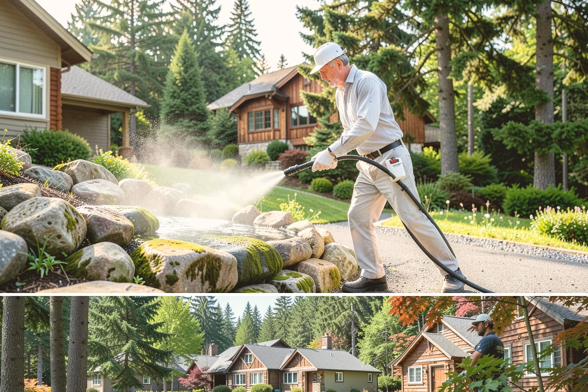 Real Estate Exterior Cleaning in Edgewood, Pierce County, WA - Available year-round, with service timed to each listing or transaction deadline regardless of season.