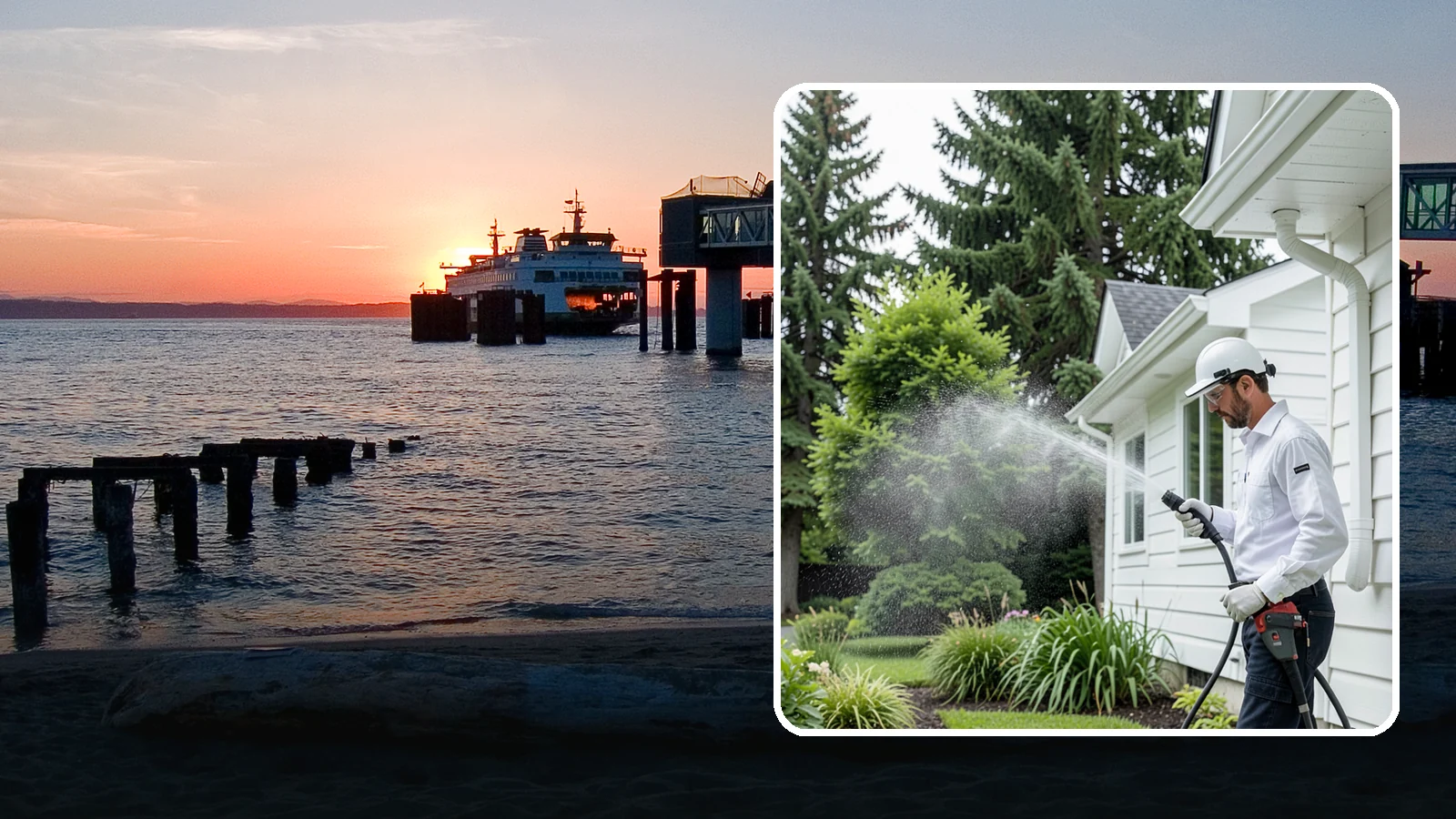 Real Estate Exterior Cleaning in Edmonds, Snohomish County, WA - Real estate exterior cleaning supports agents and investors with fast, reliable exterior washing that gets properties...