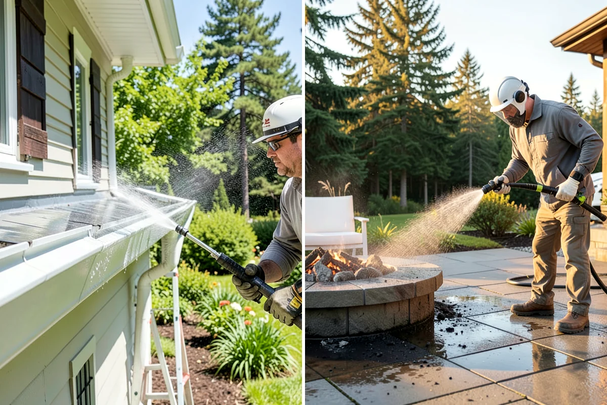 Real Estate Exterior Cleaning in Enumclaw, King County, WA - Confirm the property list and required completion dates