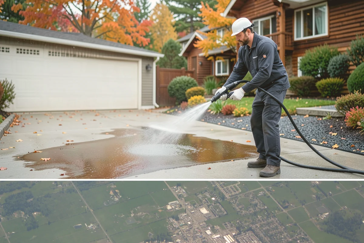 Real Estate Exterior Cleaning in Enumclaw, King County, WA - Available year-round, with service timed to each listing or transaction deadline regardless of season.