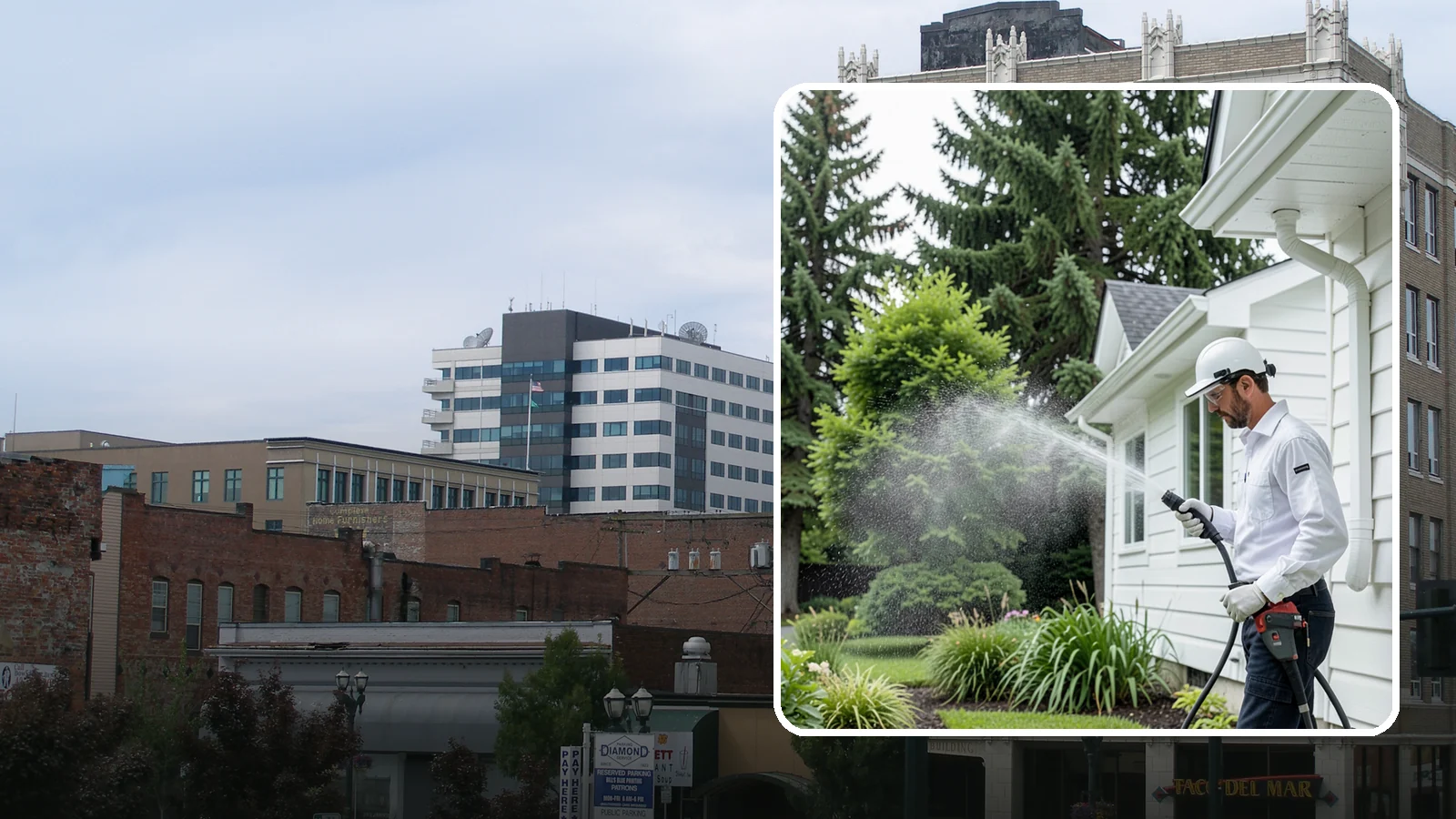 Real Estate Exterior Cleaning in Everett, Snohomish County, WA - Real estate exterior cleaning supports agents and investors with fast, reliable exterior washing that gets properties...