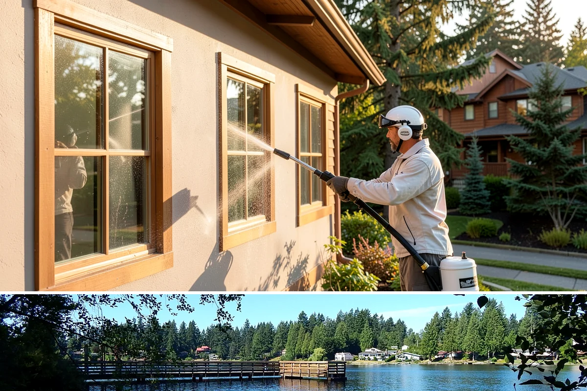 Real Estate Exterior Cleaning in Federal Way, King County, WA - Available year-round, with service timed to each listing or transaction deadline regardless of season.