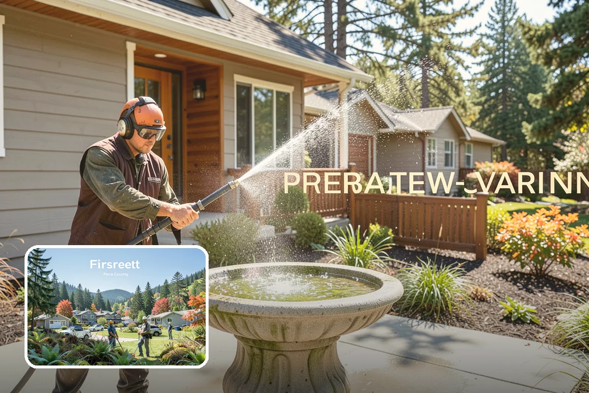 Real Estate Exterior Cleaning in Fircrest, Pierce County, WA - Delivers dependable turnaround for tight real estate timelines