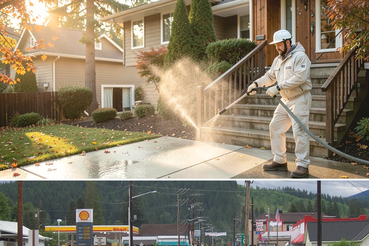 Real Estate Exterior Cleaning in Granite Falls, Snohomish County, WA - Available year-round, with service timed to each listing or transaction deadline regardless of season.