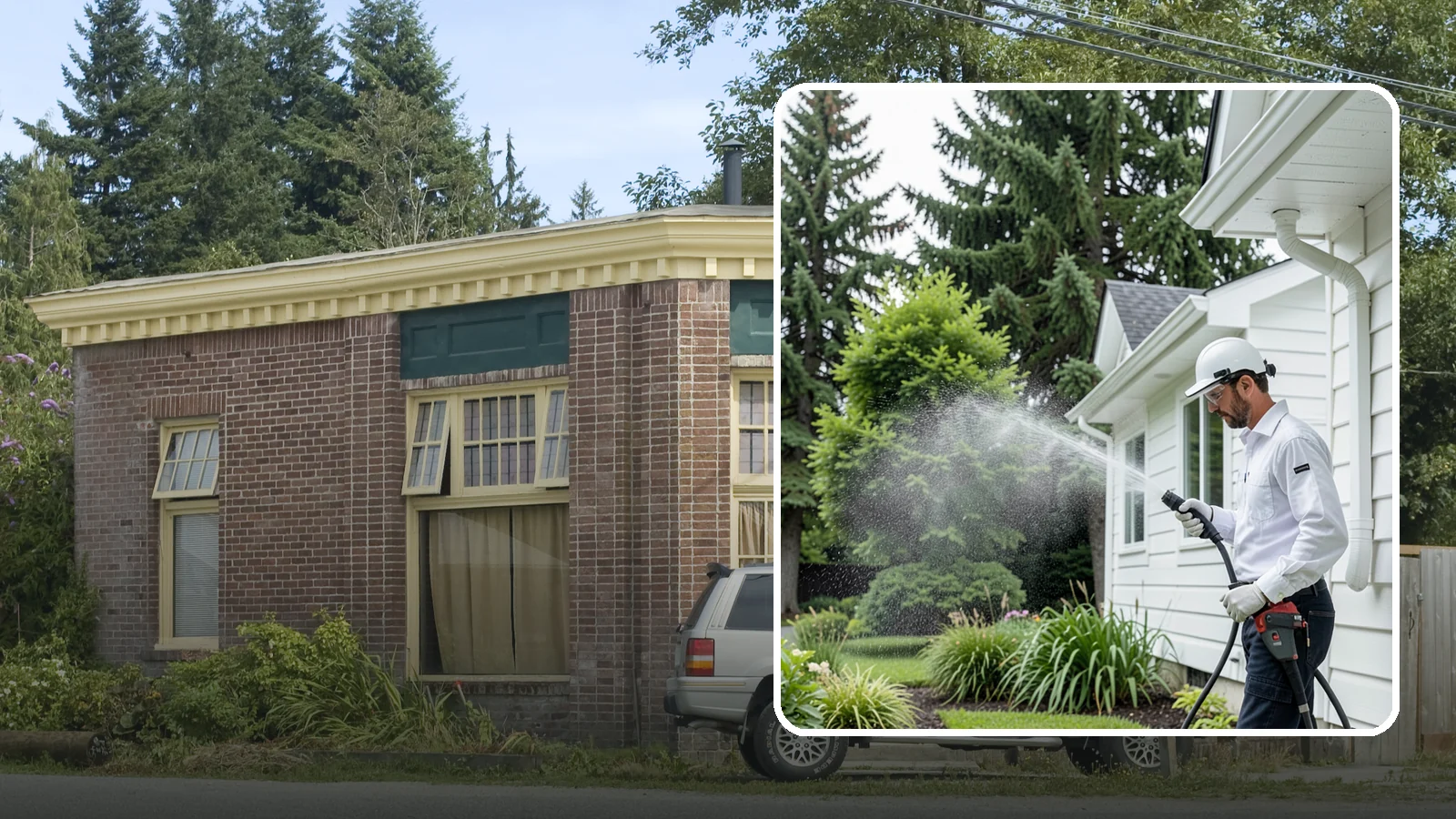 Real Estate Exterior Cleaning in Hamilton, Skagit County, WA - Real estate exterior cleaning supports agents and investors with fast, reliable exterior washing that gets properties...