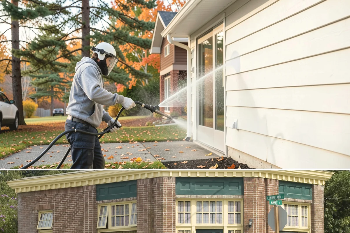 Real Estate Exterior Cleaning in Hamilton, Skagit County, WA - Available year-round, with service timed to each listing or transaction deadline regardless of season.