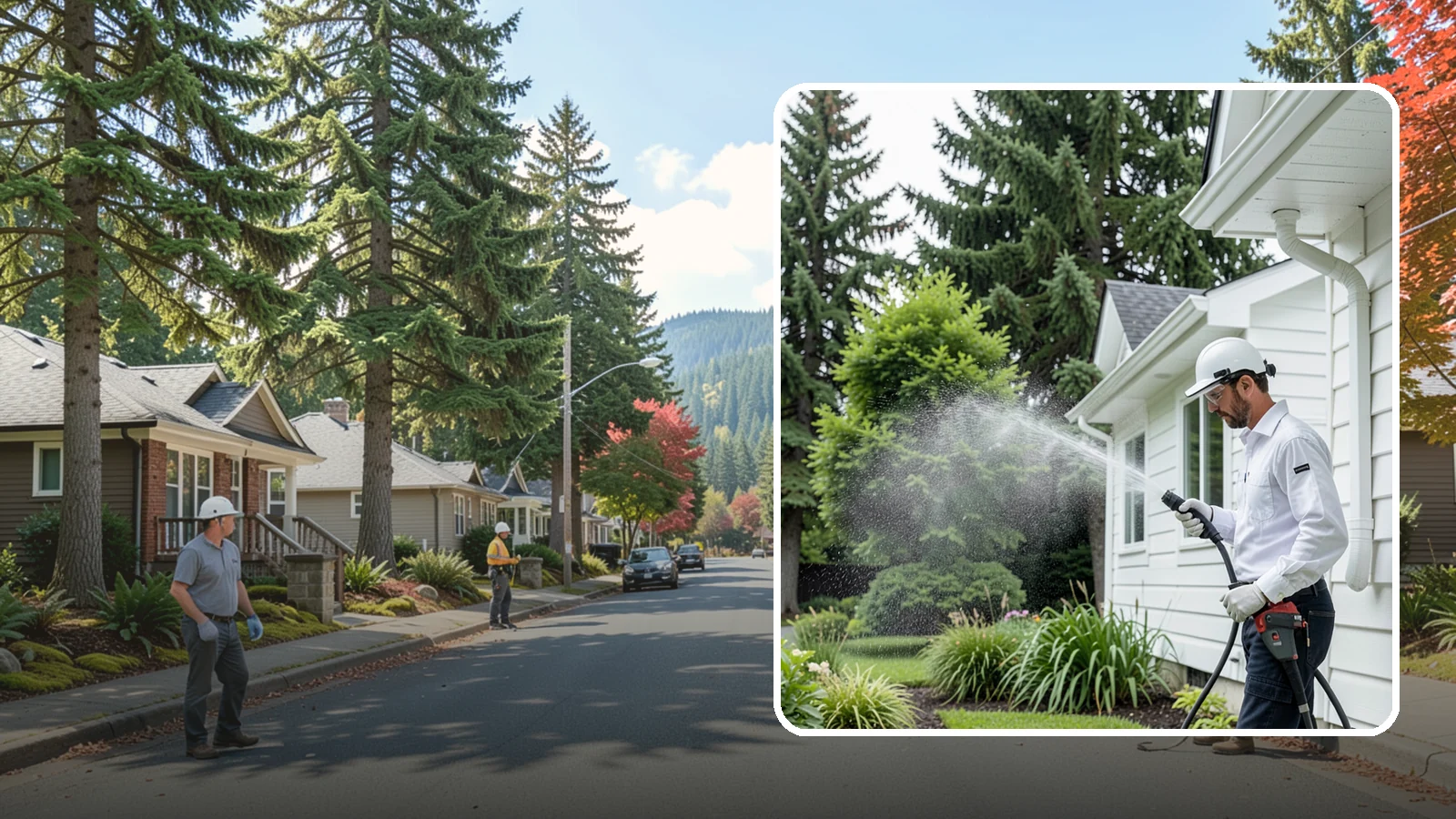 Real Estate Exterior Cleaning in Hunts Point, King County, WA - Real estate exterior cleaning supports agents and investors with fast, reliable exterior washing that gets properties...