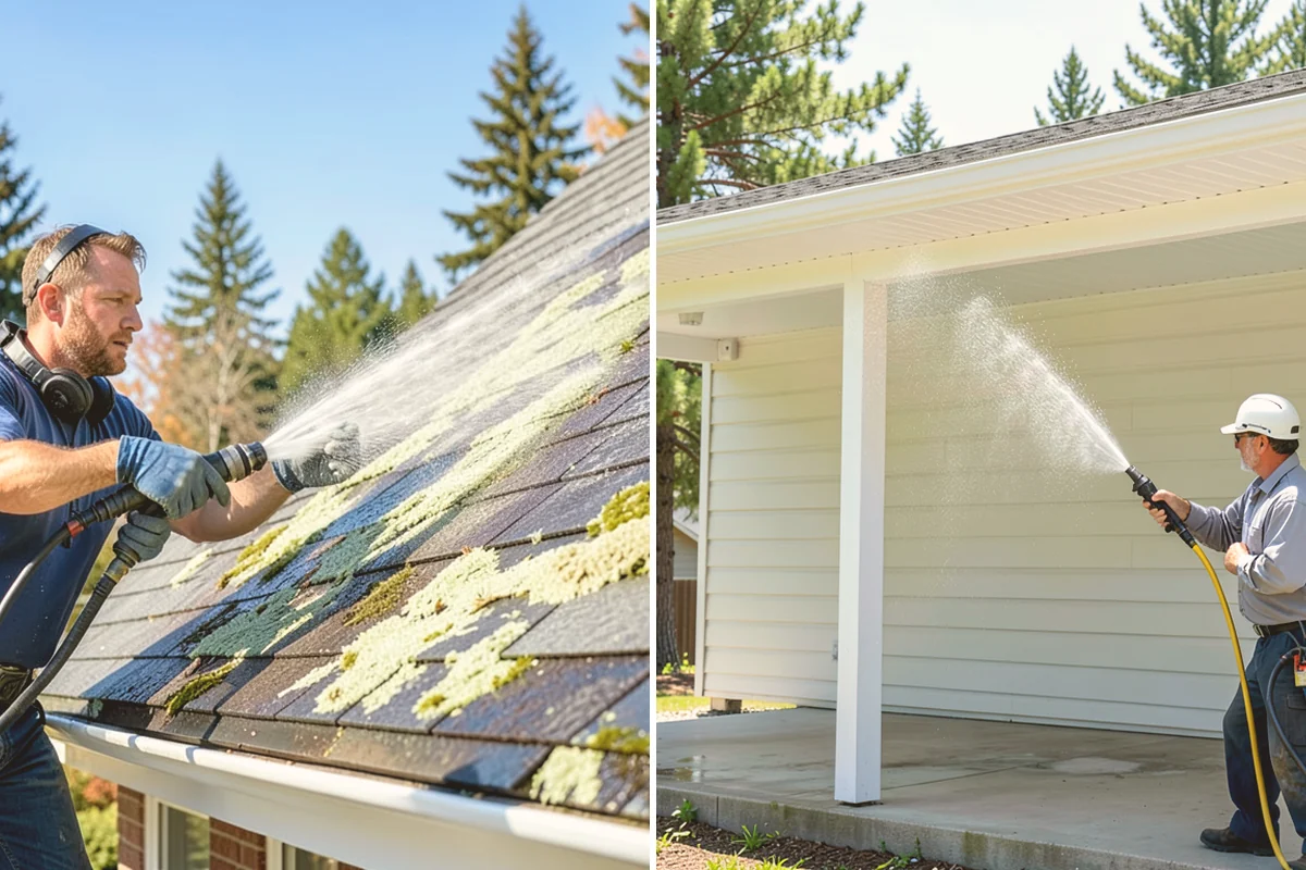 Real Estate Exterior Cleaning in Index, Snohomish County, WA - Confirm the property list and required completion dates