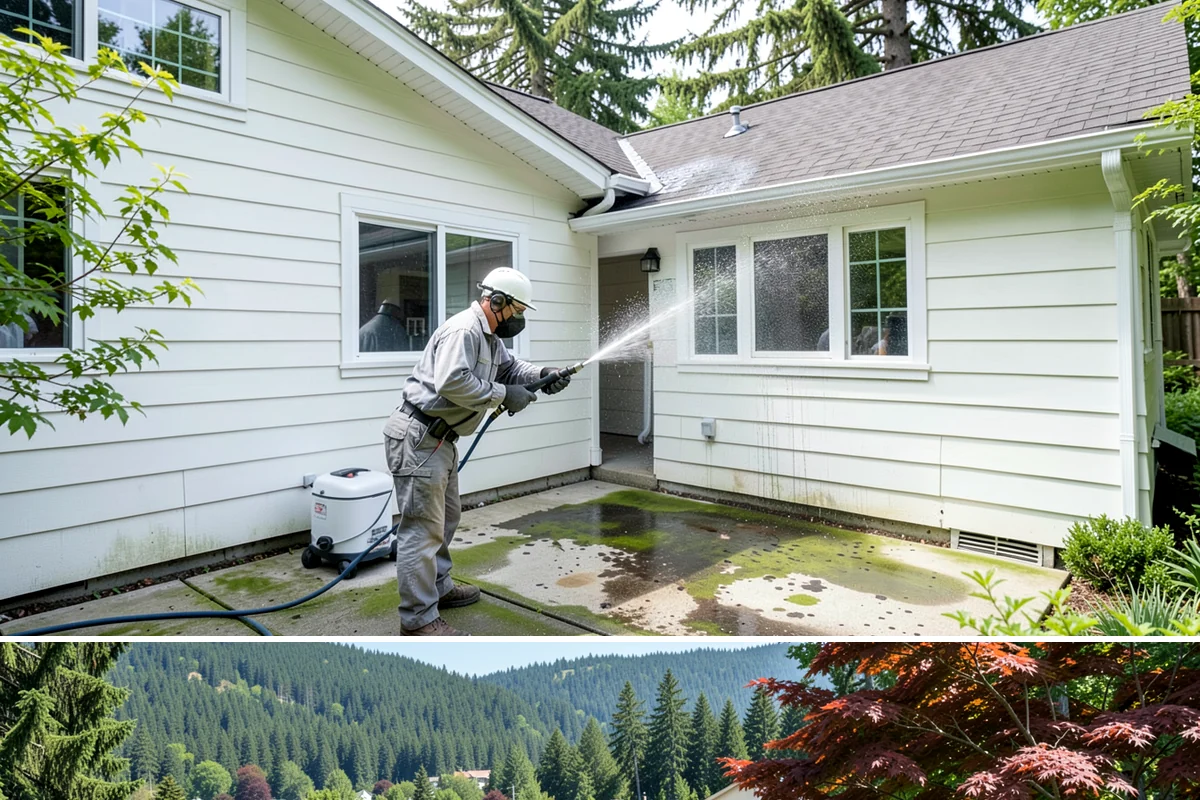 Real Estate Exterior Cleaning in Index, Snohomish County, WA - Available year-round, with service timed to each listing or transaction deadline regardless of season.
