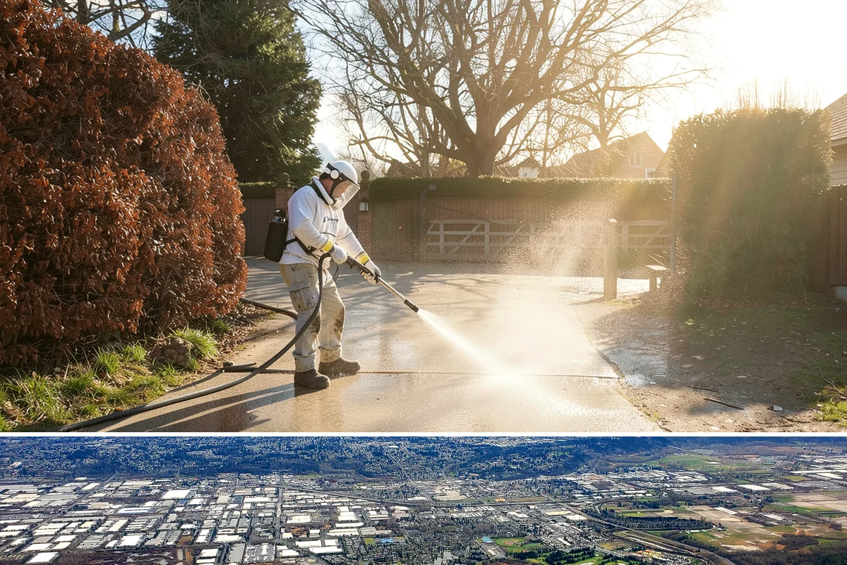 Real Estate Exterior Cleaning in Kent, King County, WA - Available year-round, with service timed to each listing or transaction deadline regardless of season.
