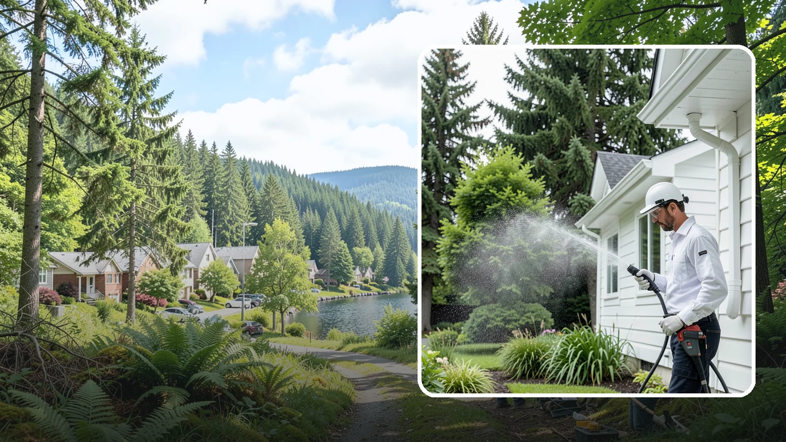 Real Estate Exterior Cleaning in Lake Forest Park, King County, WA - Real estate exterior cleaning supports agents and investors with fast, reliable exterior washing that gets properties...