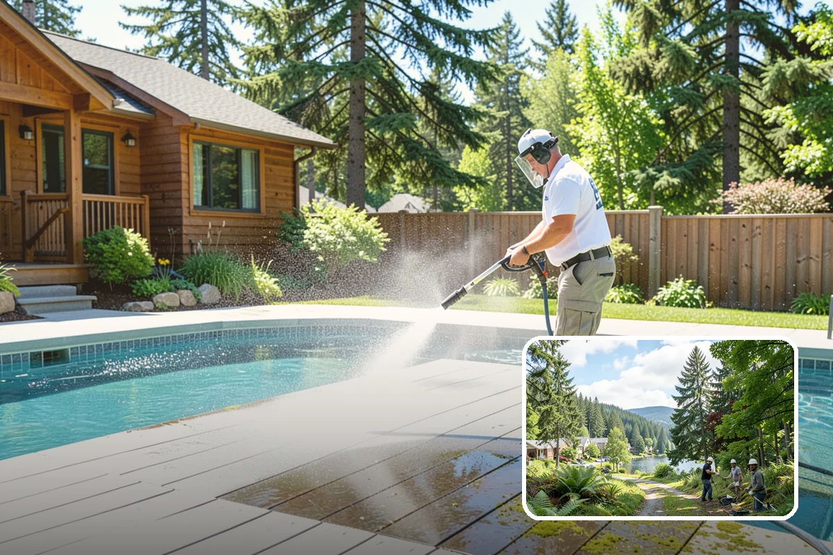 Real Estate Exterior Cleaning in Lake Forest Park, King County, WA - Delivers dependable turnaround for tight real estate timelines
