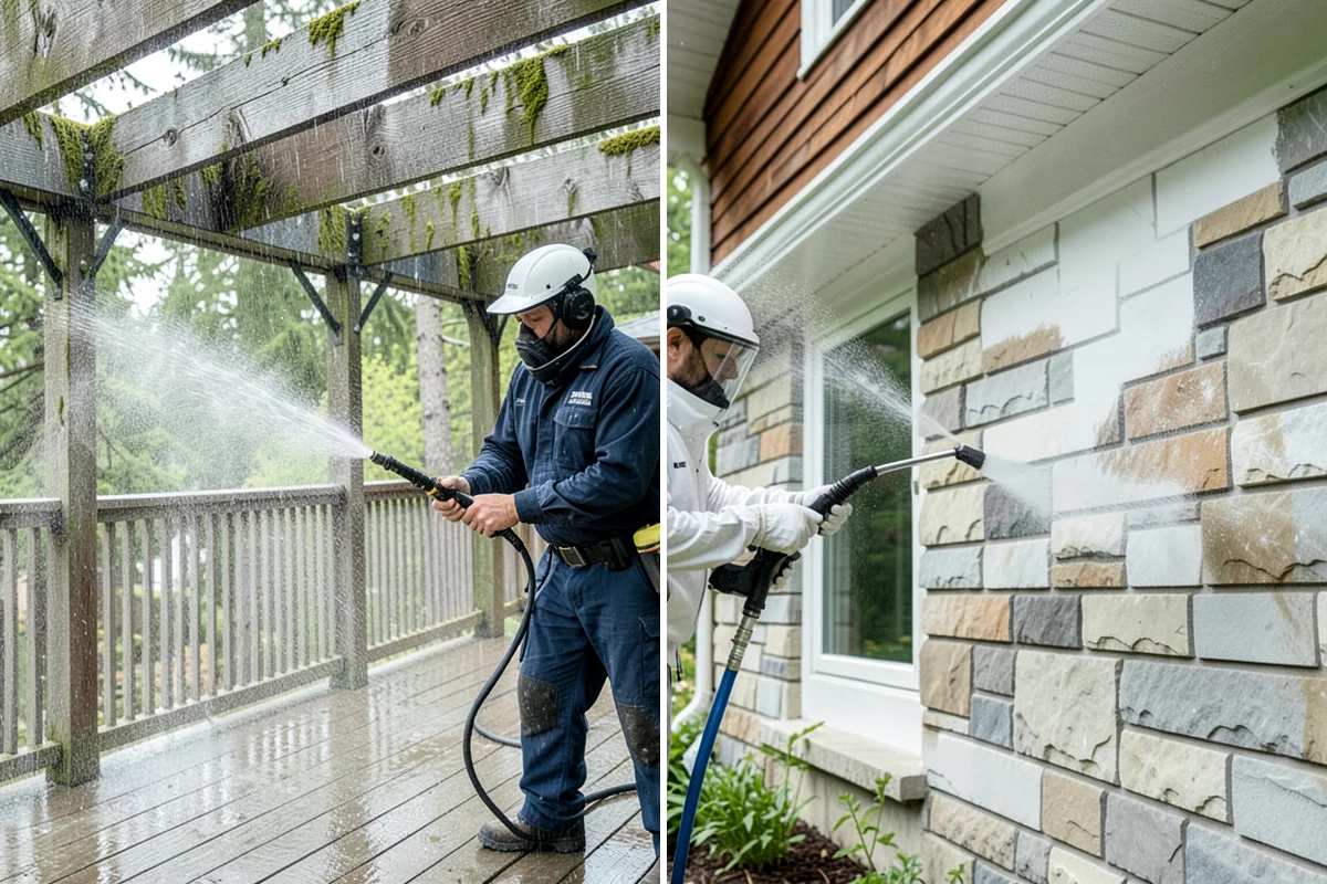 Real Estate Exterior Cleaning in Lake Forest Park, King County, WA - Confirm the property list and required completion dates