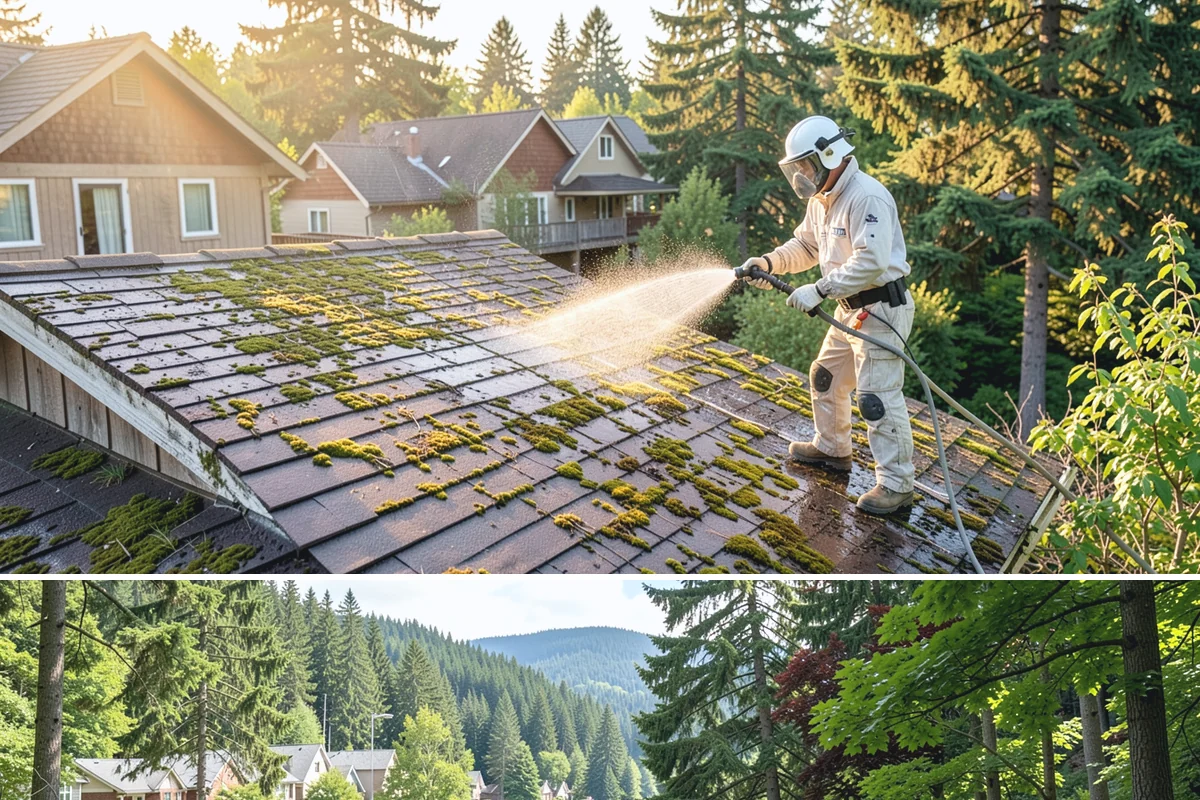 Real Estate Exterior Cleaning in Lake Forest Park, King County, WA - Available year-round, with service timed to each listing or transaction deadline regardless of season.