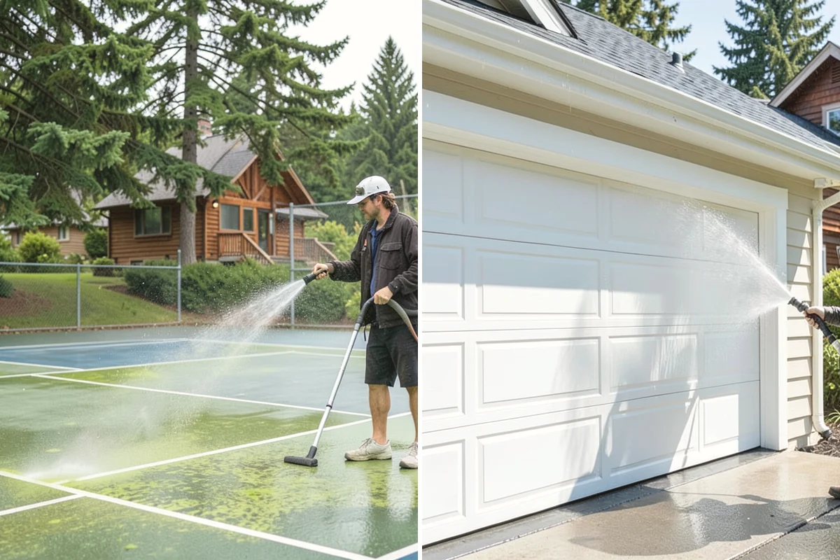 Real Estate Exterior Cleaning in Lake Stevens, Snohomish County, WA - Confirm the property list and required completion dates