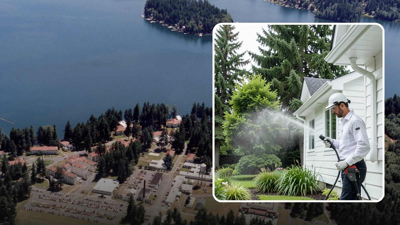 Real Estate Exterior Cleaning in Lakewood, Pierce County, WA - Real estate exterior cleaning supports agents and investors with fast, reliable exterior washing that gets properties...