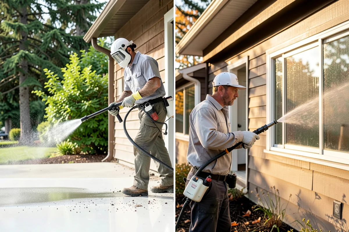 Real Estate Exterior Cleaning in Lakewood, Pierce County, WA - Confirm the property list and required completion dates