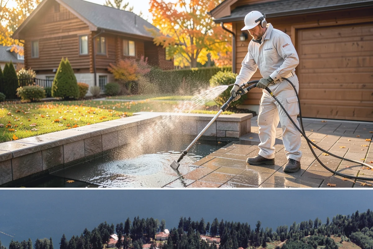 Real Estate Exterior Cleaning in Lakewood, Pierce County, WA - Available year-round, with service timed to each listing or transaction deadline regardless of season.