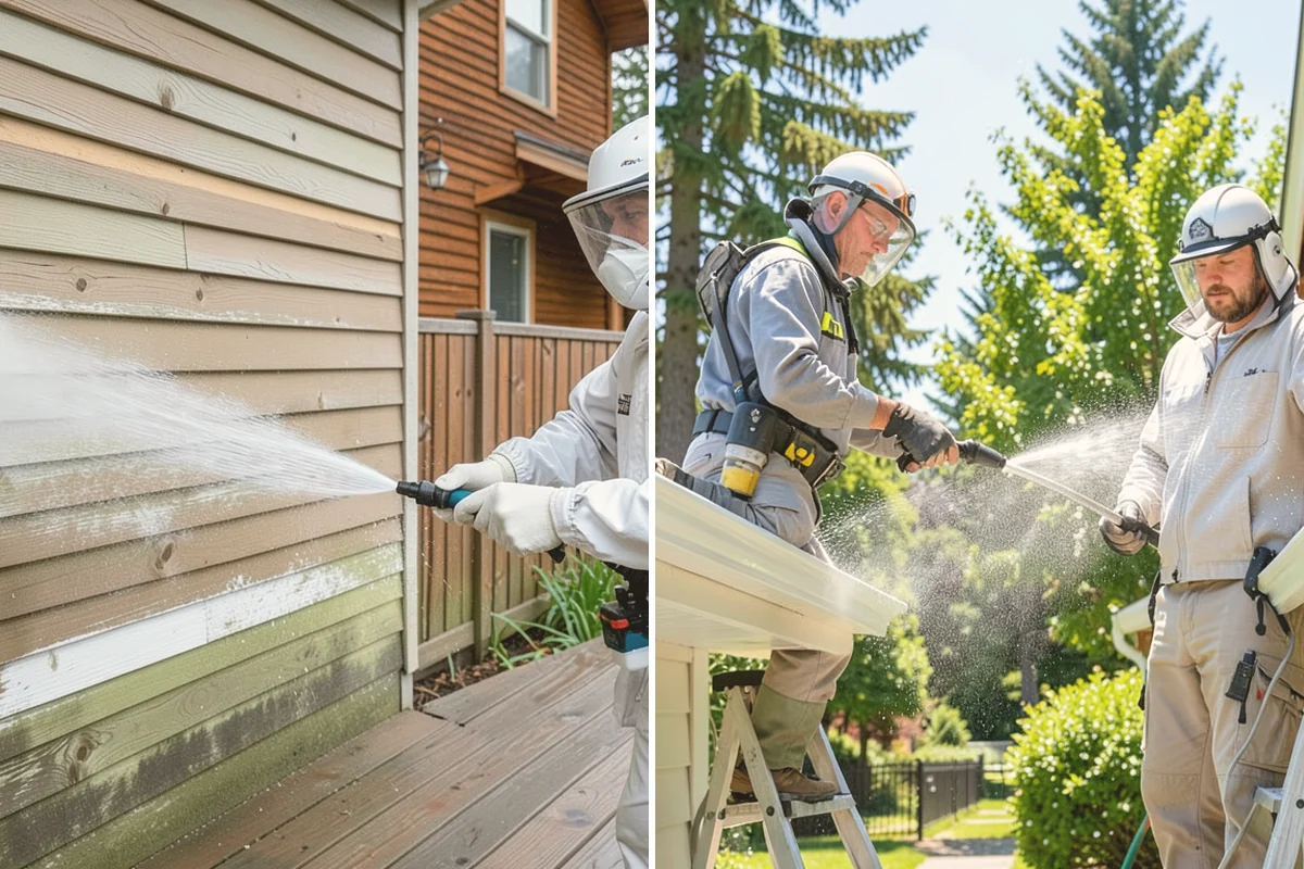 Real Estate Exterior Cleaning in Langley, Island County, WA - Confirm the property list and required completion dates
