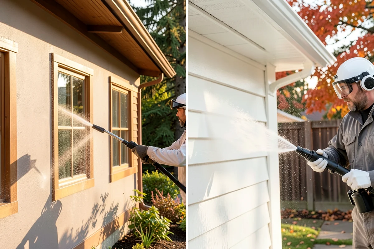 Real Estate Exterior Cleaning in Lyman, Skagit County, WA - Confirm the property list and required completion dates