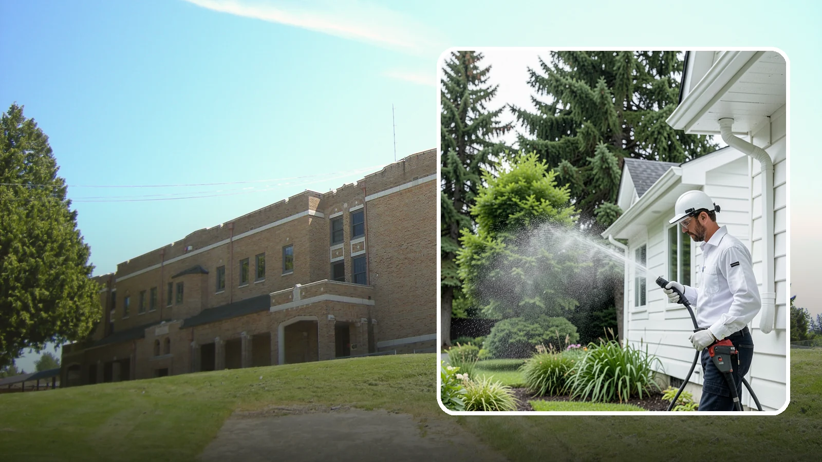 Real Estate Exterior Cleaning in Maple Valley, King County, WA - Real estate exterior cleaning supports agents and investors with fast, reliable exterior washing that gets properties...