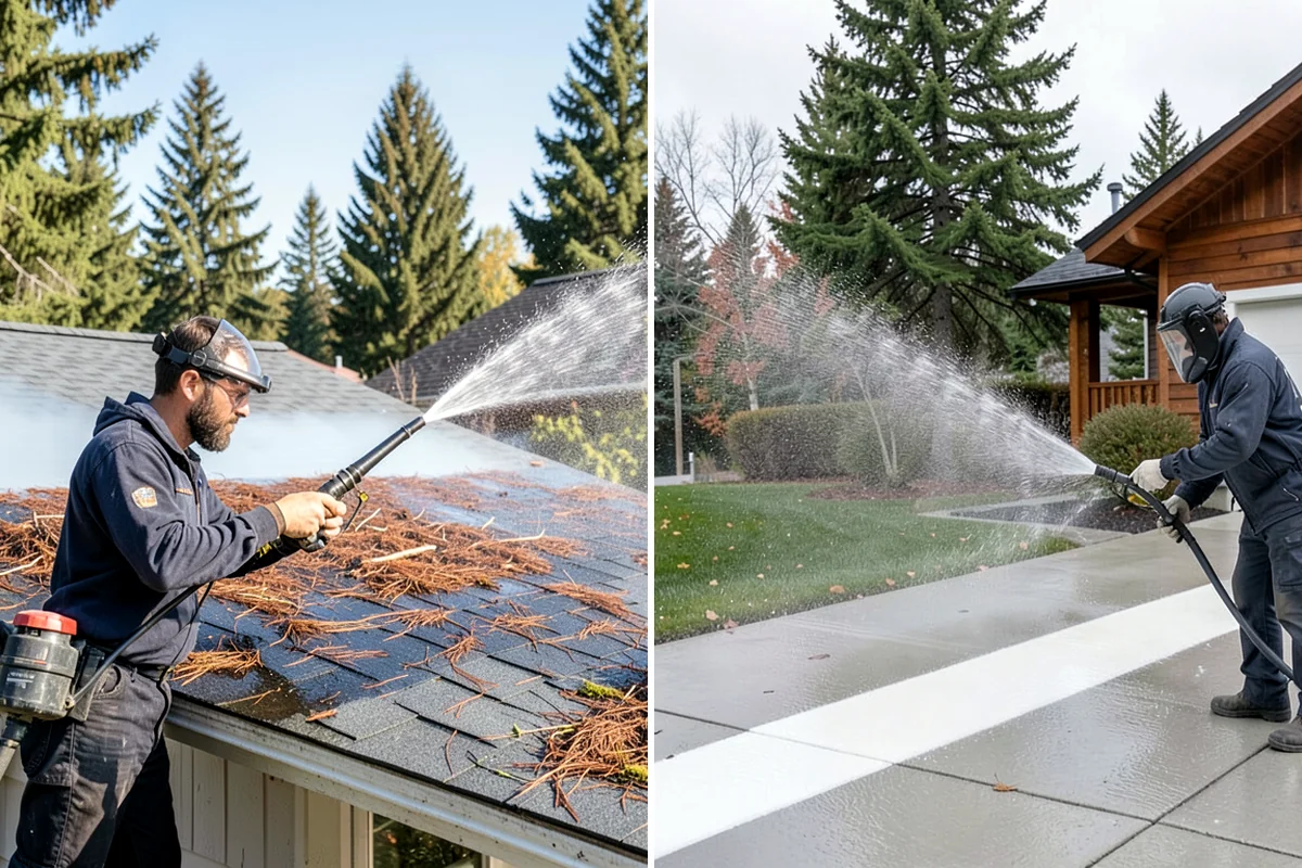 Real Estate Exterior Cleaning in Maple Valley, King County, WA - Confirm the property list and required completion dates