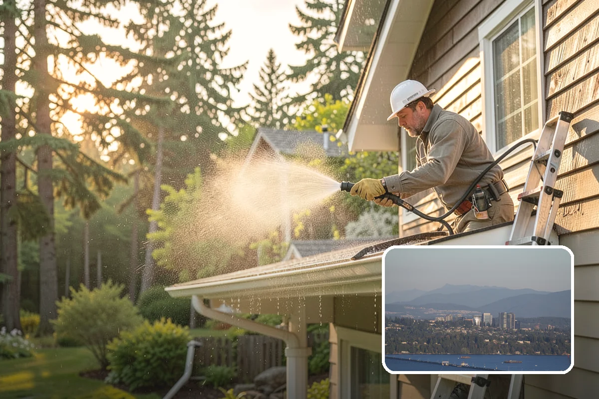 Real Estate Exterior Cleaning in Medina, King County, WA - Delivers dependable turnaround for tight real estate timelines
