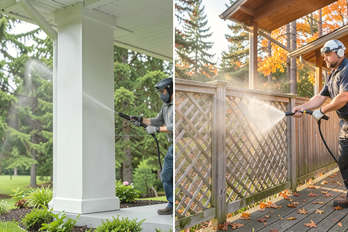Real Estate Exterior Cleaning in Mercer Island, King County, WA - Confirm the property list and required completion dates