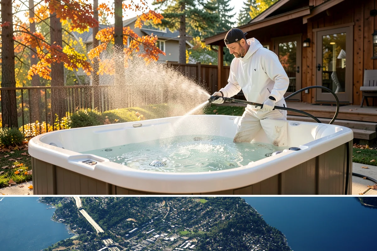 Real Estate Exterior Cleaning in Mercer Island, King County, WA - Available year-round, with service timed to each listing or transaction deadline regardless of season.