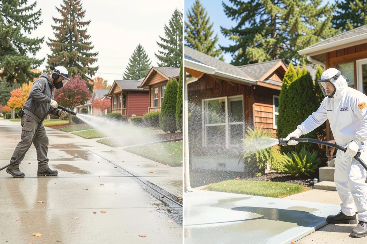 Real Estate Exterior Cleaning in Milton, King County, WA - Confirm the property list and required completion dates