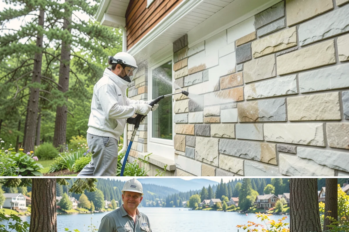 Real Estate Exterior Cleaning in Milton, King County, WA - Available year-round, with service timed to each listing or transaction deadline regardless of season.