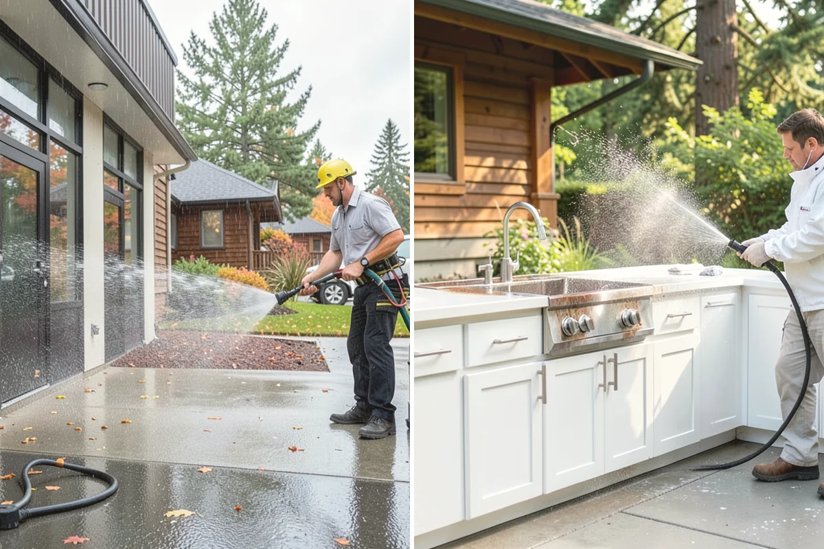 Real Estate Exterior Cleaning in Mountlake Terrace, Snohomish County, WA - Confirm the property list and required completion dates