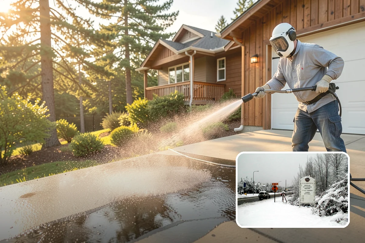 Real Estate Exterior Cleaning in Newcastle, King County, WA - Delivers dependable turnaround for tight real estate timelines