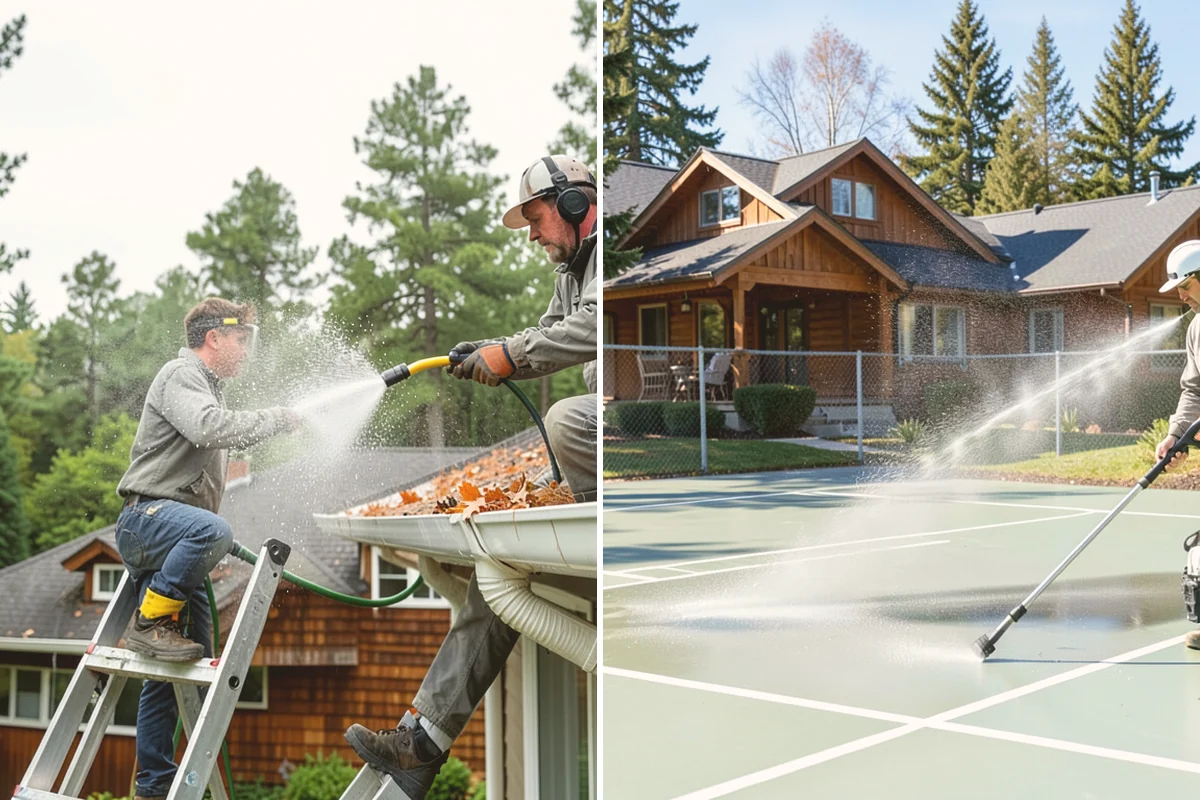 Real Estate Exterior Cleaning in Newcastle, King County, WA - Confirm the property list and required completion dates