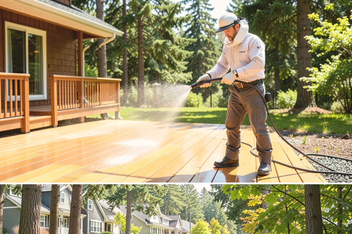 Real Estate Exterior Cleaning in Normandy Park, King County, WA - Available year-round, with service timed to each listing or transaction deadline regardless of season.