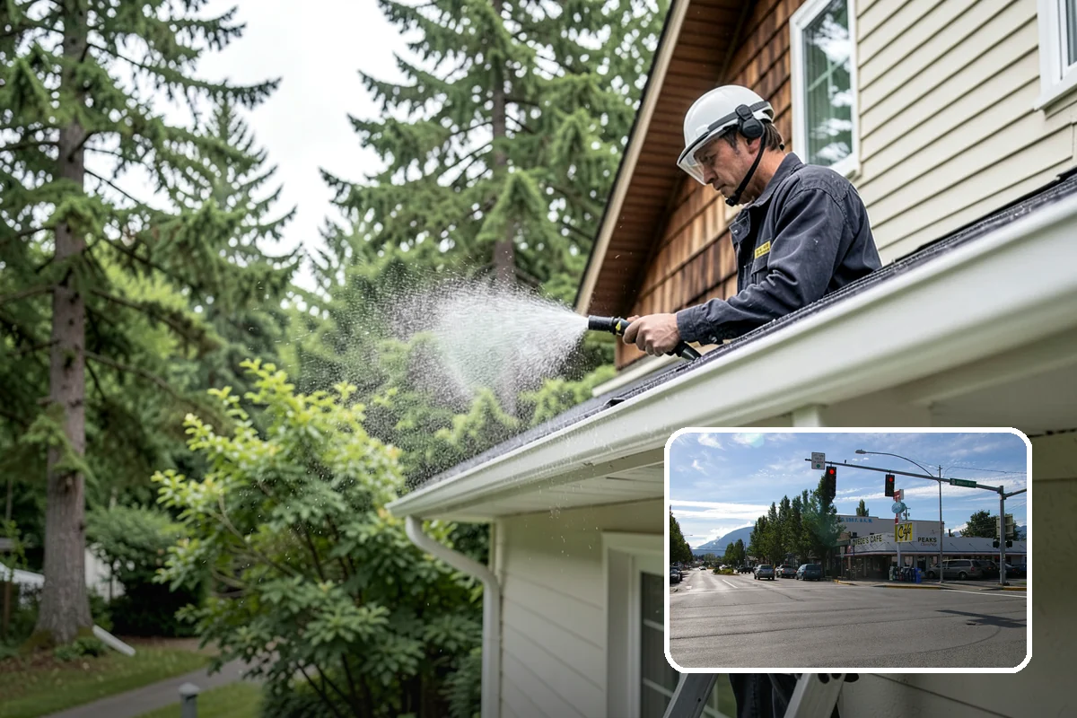 Real Estate Exterior Cleaning in North Bend, King County, WA - Delivers dependable turnaround for tight real estate timelines