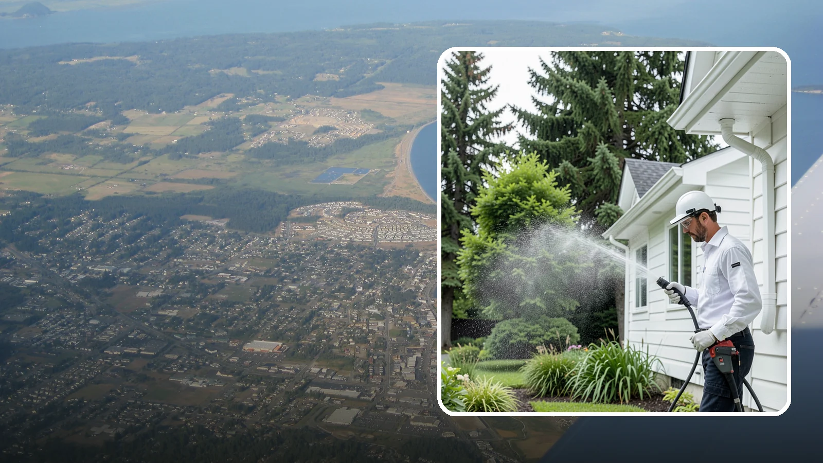 Real Estate Exterior Cleaning in Oak Harbor, Island County, WA - Real estate exterior cleaning supports agents and investors with fast, reliable exterior washing that gets properties...