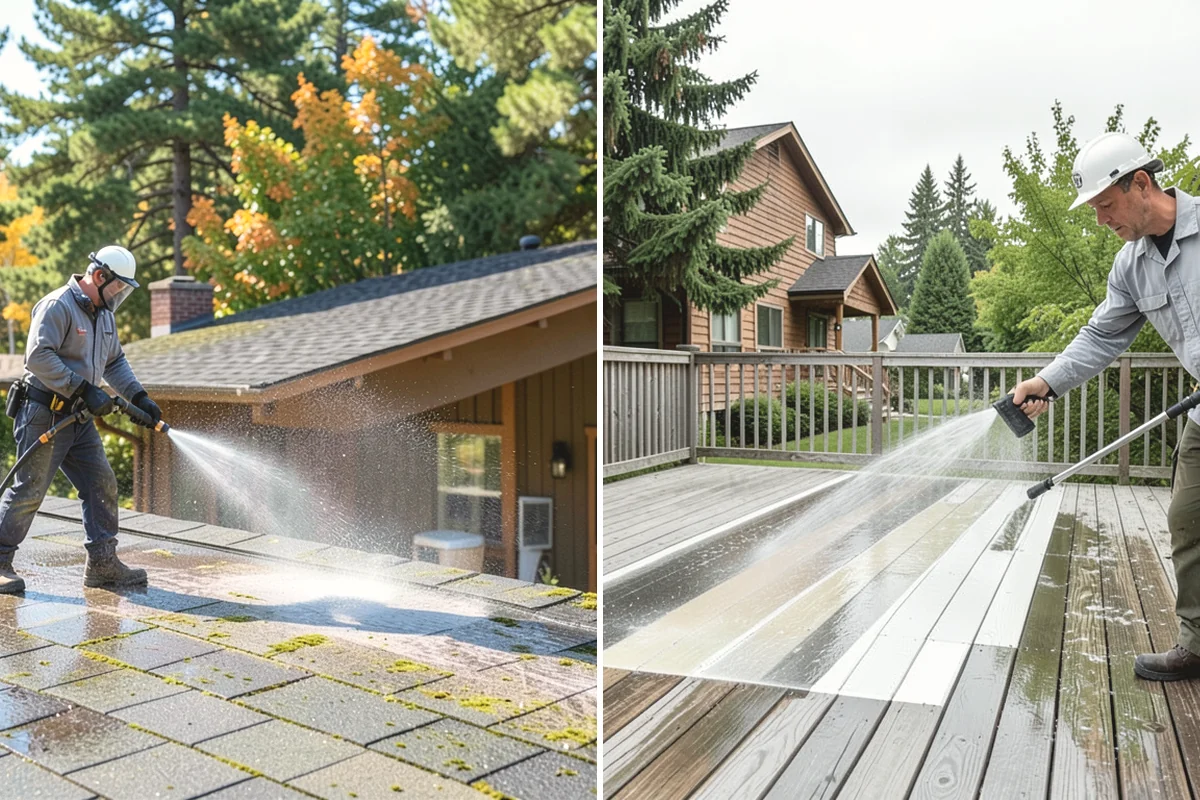 Real Estate Exterior Cleaning in Oak Harbor, Island County, WA - Confirm the property list and required completion dates