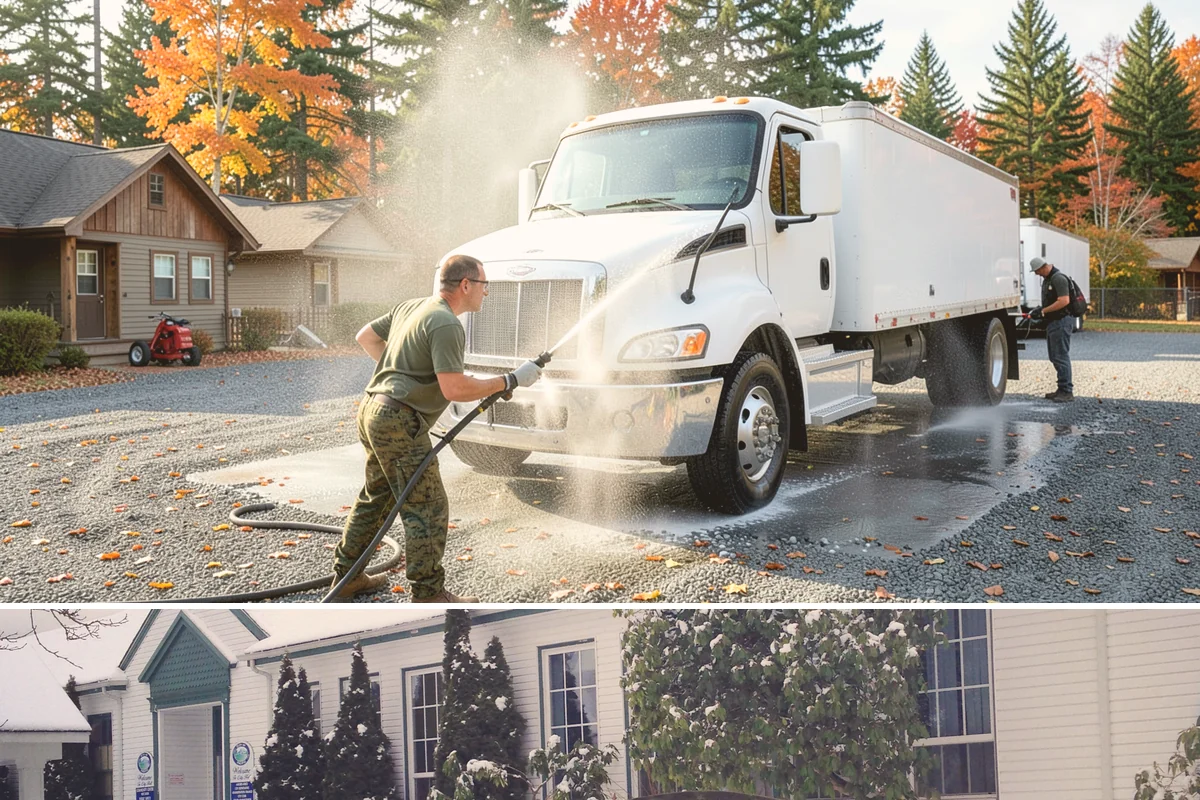 Real Estate Exterior Cleaning in Pacific, King County, WA - Available year-round, with service timed to each listing or transaction deadline regardless of season.