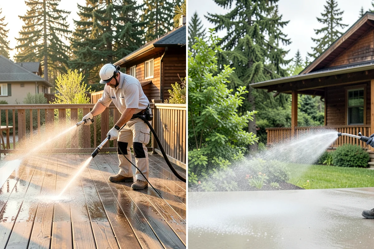 Real Estate Exterior Cleaning in Puyallup, Pierce County, WA - Confirm the property list and required completion dates