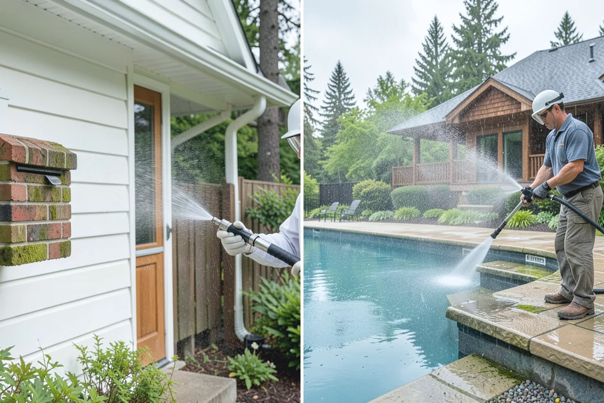 Real Estate Exterior Cleaning in Redmond, King County, WA - Confirm the property list and required completion dates