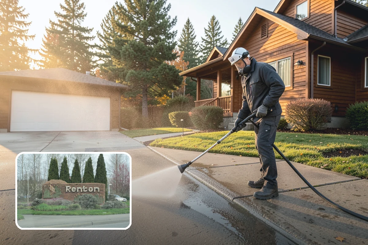 Real Estate Exterior Cleaning in Renton, King County, WA - Delivers dependable turnaround for tight real estate timelines