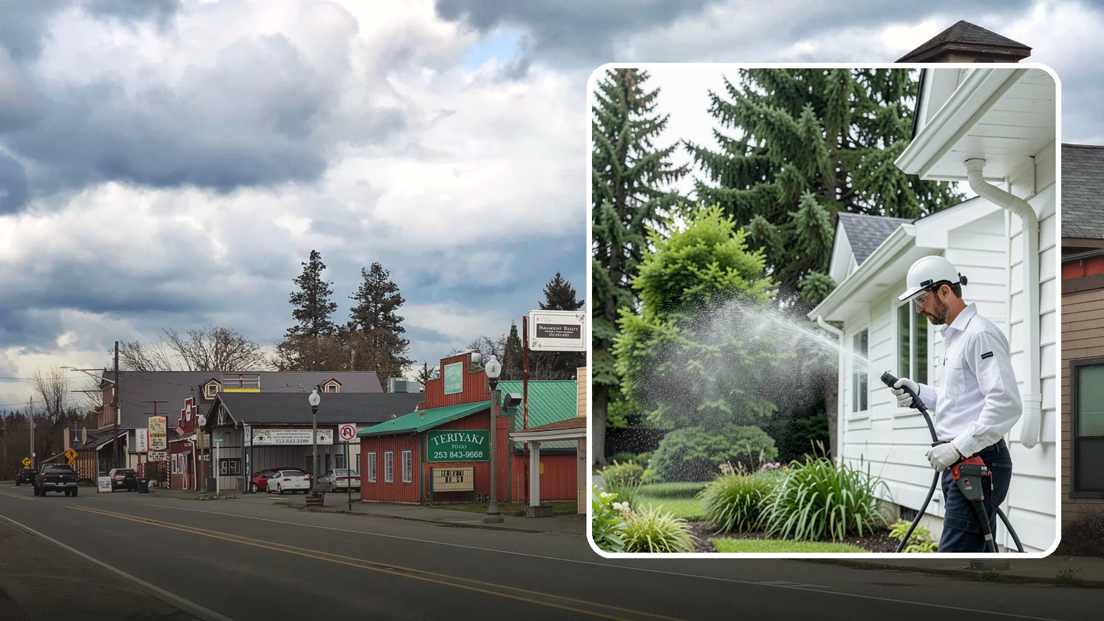 Real Estate Exterior Cleaning in Roy, Pierce County, WA - Real estate exterior cleaning supports agents and investors with fast, reliable exterior washing that gets properties...